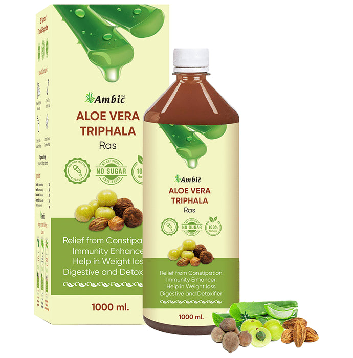Ambic Aloe Vera Triphala Ras - Classic Derma