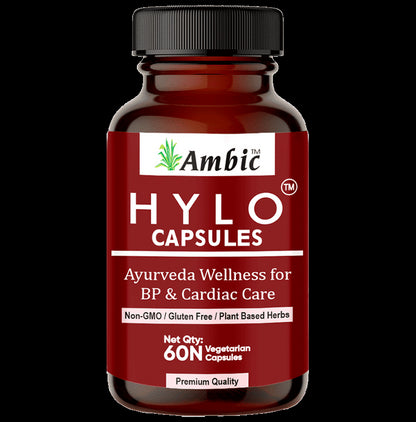 Ambic Hylo Vegetarian Capsule (60 Each) - Classic Derma