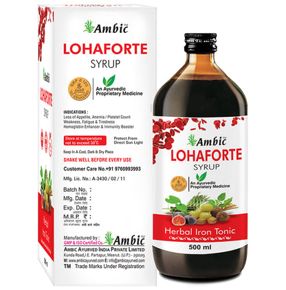 Ambic Lohaforte Syrup (500ml Each)