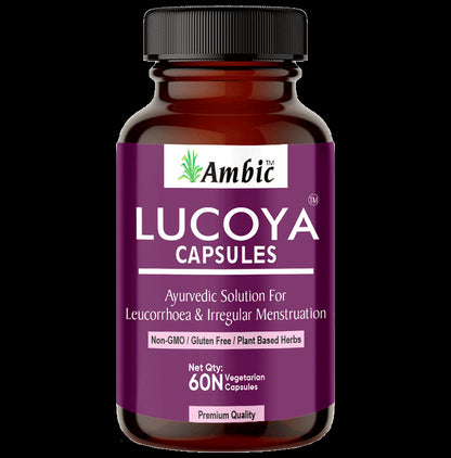 Ambic Lucoya Vegetarian Capsule (60 Each) - Classic Derma