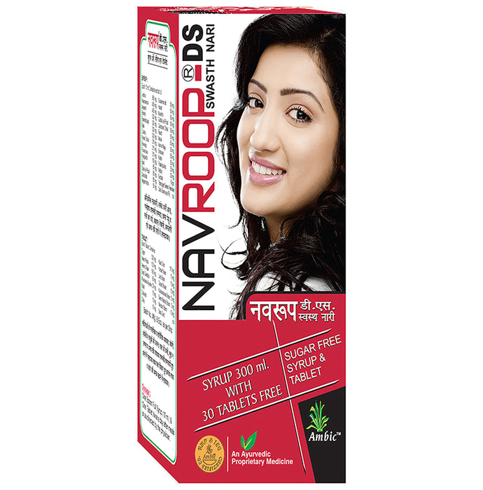 Ambic Navroop DS Syrup (300ml Each) with 30 Tablet Free - Classic Derma