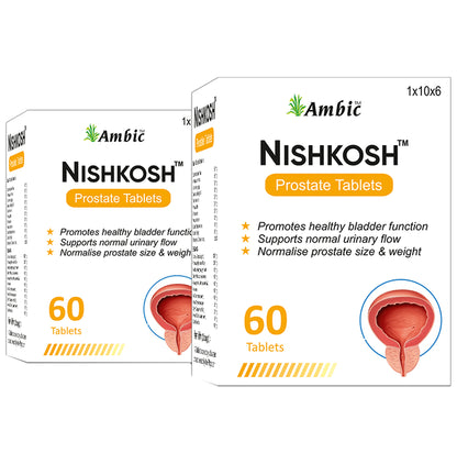 Ambic Nishkosh Prostate Tablet (60 Tablet) - Classic Derma