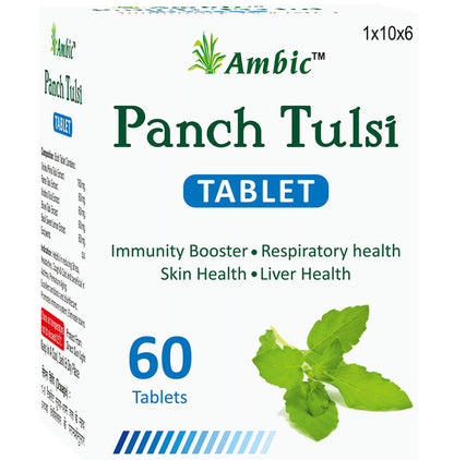 Ambic Panch Tulsi Tablet - Classic Derma