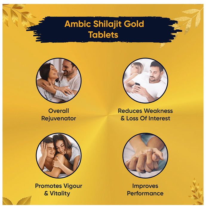 Ambic Shilajit with Wadi Wati Gold ASS (15 Each)