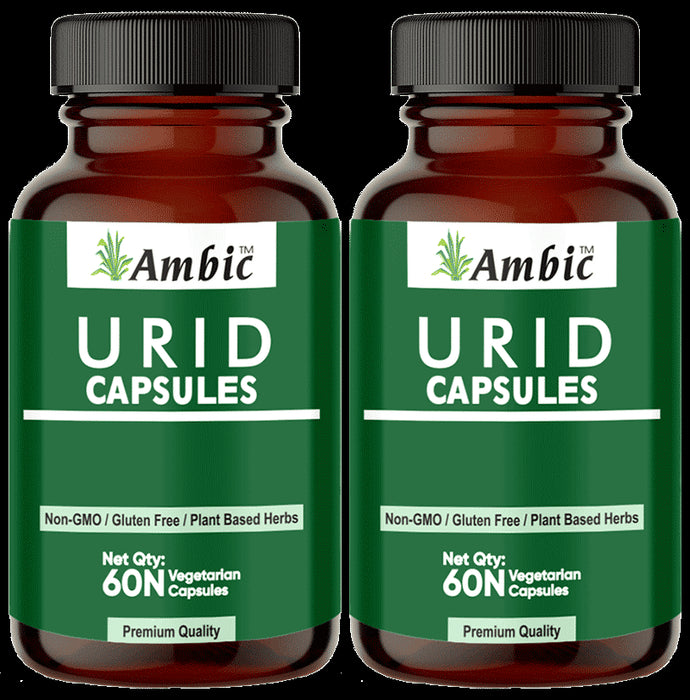 Ambic urid Vegetarian Capsule( 60 Each) - Classic Derma