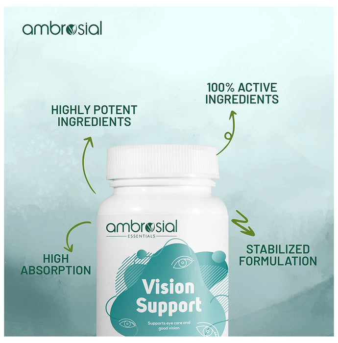 Ambrosial Essentials Vision Support Softgels