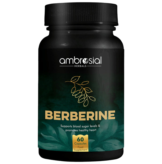 Ambrosial Herbals Berberine Capsule - Classic Derma