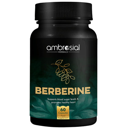 Ambrosial Herbals Berberine Capsule - Classic Derma