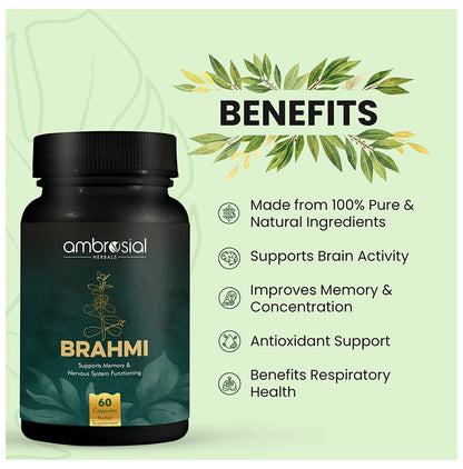 Ambrosial Herbals Brahmi Capsule