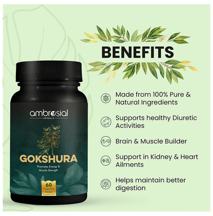 Ambrosial Herbals Gokshura Capsule