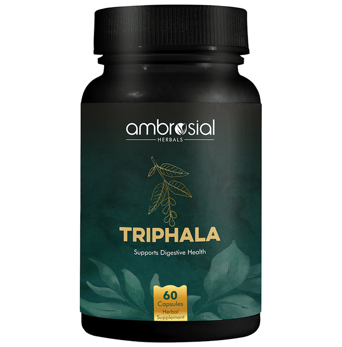 Ambrosial Herbals Triphala Capsule - Classic Derma