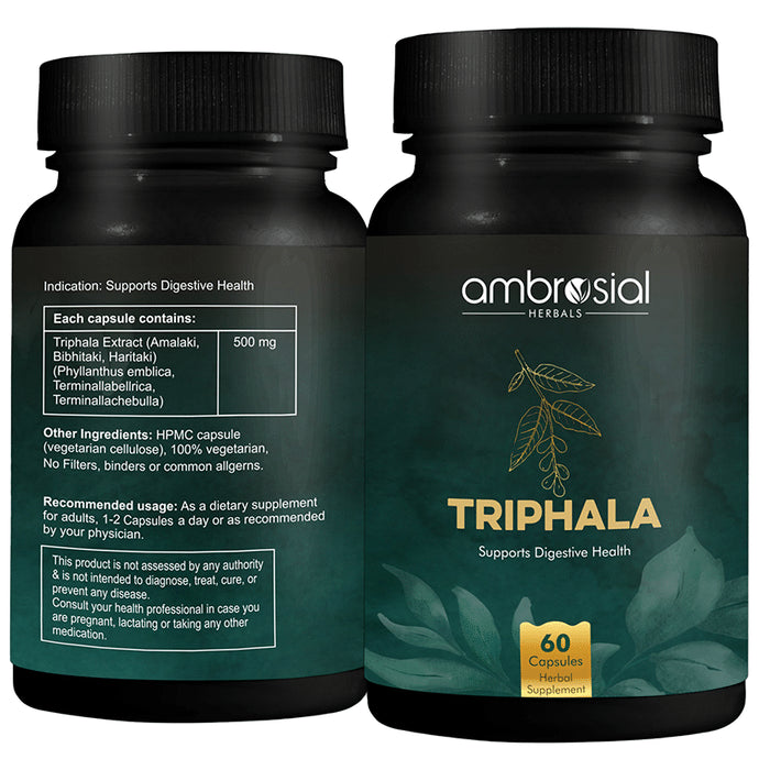 Ambrosial Herbals Triphala Capsule