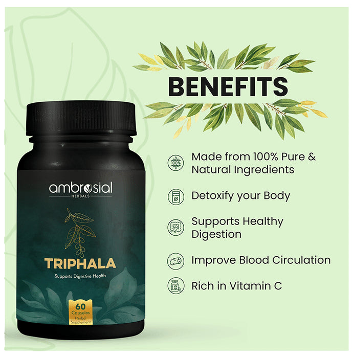 Ambrosial Herbals Triphala Capsule