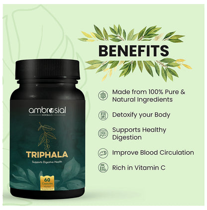 Ambrosial Herbals Triphala Capsule