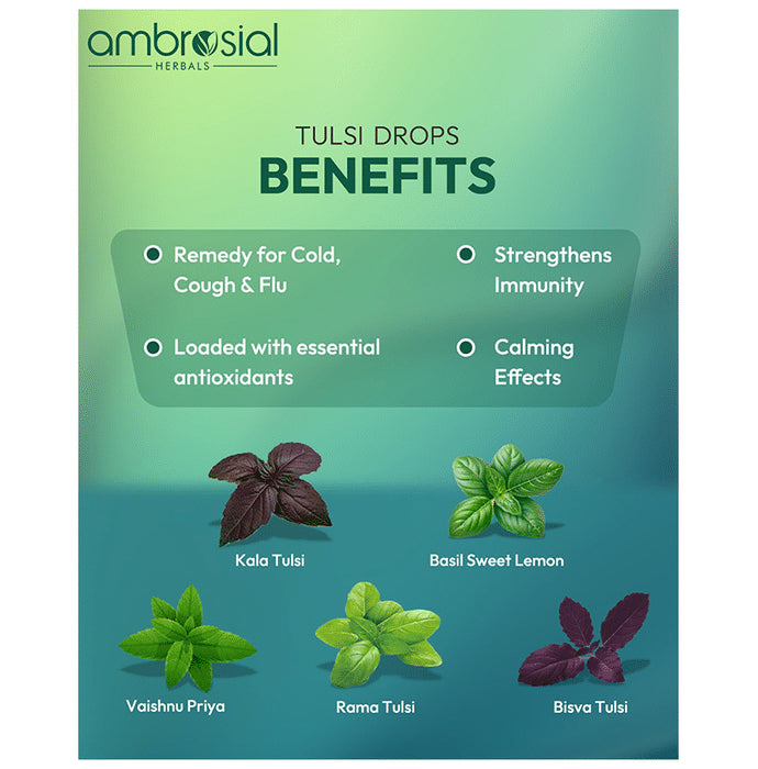 Ambrosial Herbals Tulsi Oral Drops