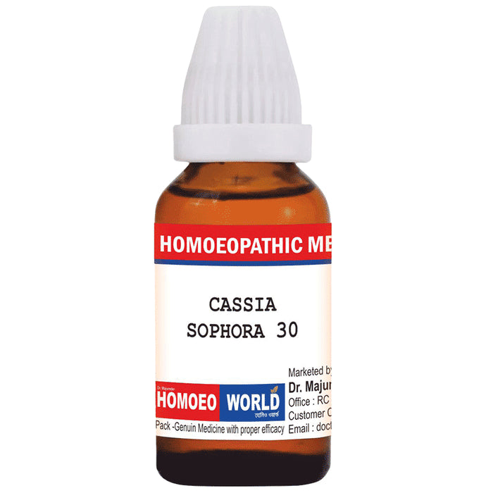 Dr. Majumder Homeo World Cassia Sophora Dilution (30ml Each) 30 CH - Classic Derma