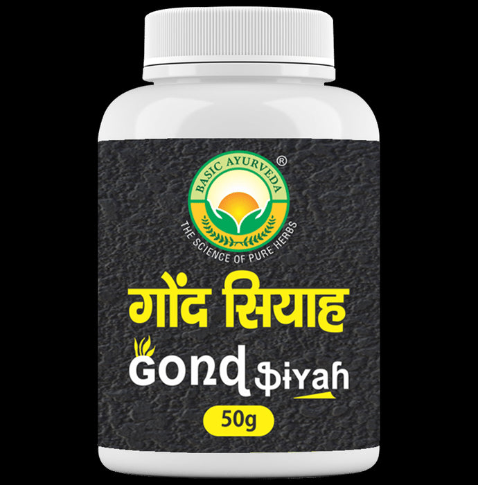 Basic Ayurveda Gond Siyah (Kala Gond) - Classic Derma