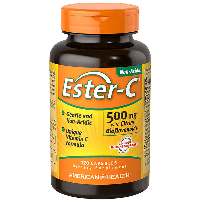 American Health Ester-C 500mg Capsule - Classic Derma