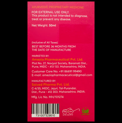 Amezia Forma Tail Advance Ayurveda Skin Rejuvenation