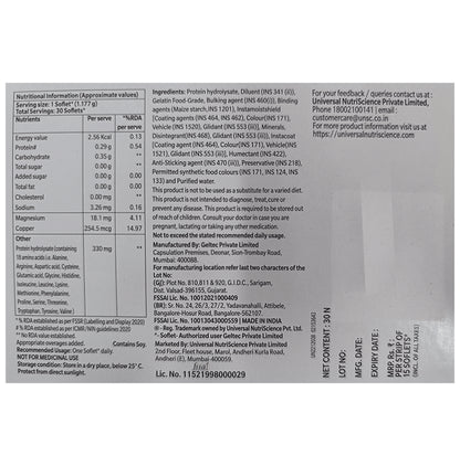 Aminofit Protein Hydrolysate with Mineral Softlets