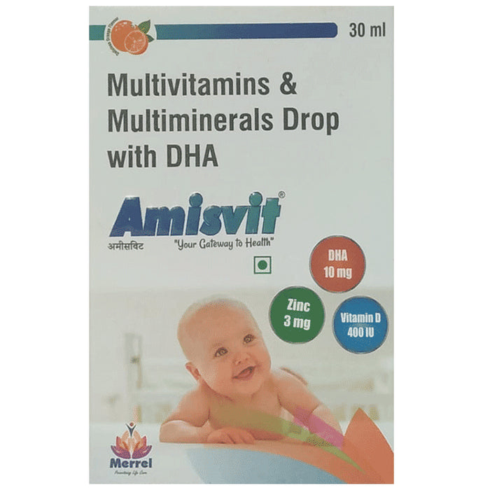 Amisvit Oral Drops Delicious Orange - Classic Derma