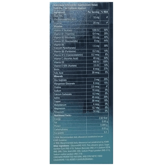 Amisvit Oral Drops Delicious Orange