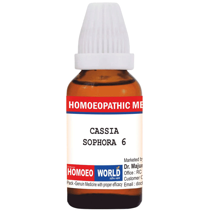Dr. Majumder Homeo World Cassia Sophora Dilution (30ml Each) 6 CH - Classic Derma