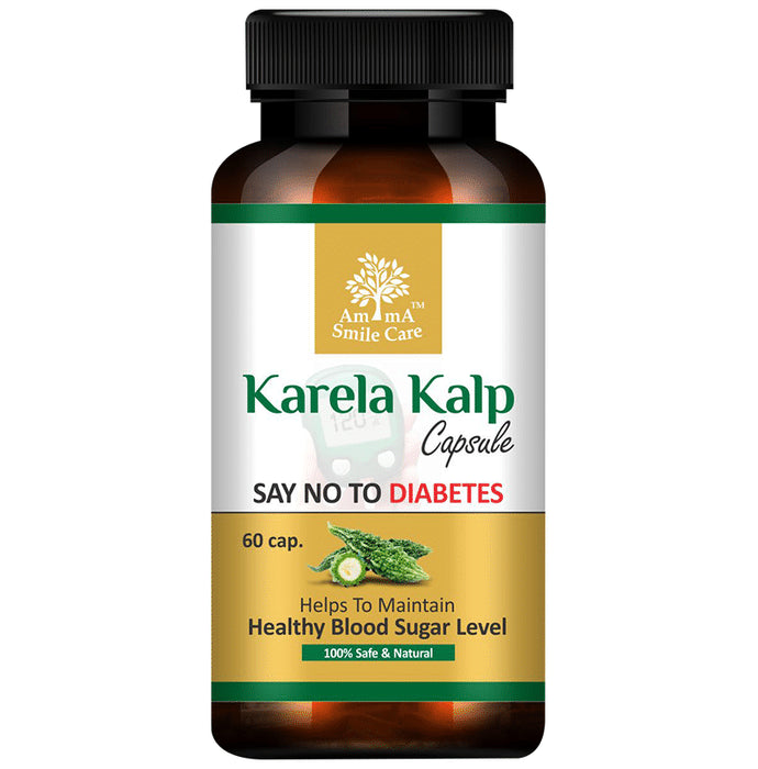 Amma Smile Care Karela Kalp Capsule - Classic Derma