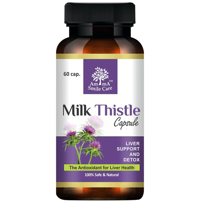 Amma Smile Care Milk Thistle Capsule - Classic Derma