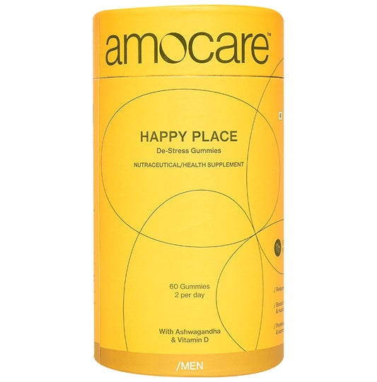 Amocare Happy Place De Stress Gummies for Men - Classic Derma