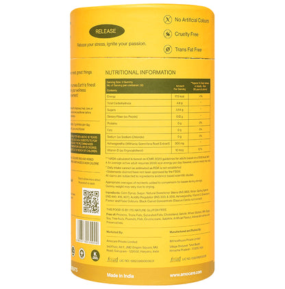 Amocare Happy Place De Stress Gummies for Men