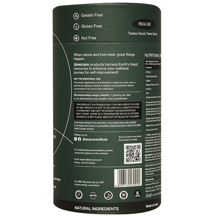 Amocare Pleasure Pulse Enhancer Gummies for Men