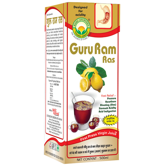 Basic Ayurveda Guru Ram Ras - Classic Derma