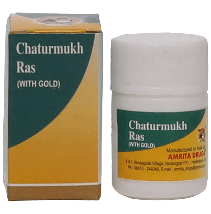 Amrita Chaturmukh Ras Tablet