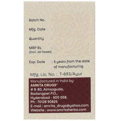 Amrita Maha Laxmivilas Ras Tablet