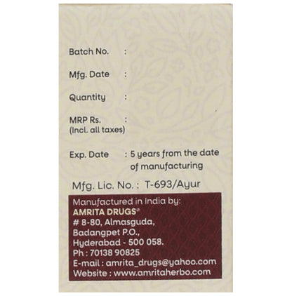 Amrita Maha Laxmivilas Ras Tablet