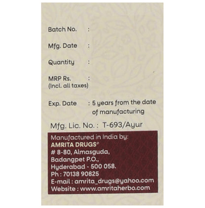 Amrita Maha Laxmivilas Ras Tablet