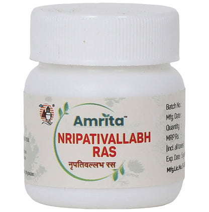 Amrita Nripativallabh Ras Tablet - Classic Derma