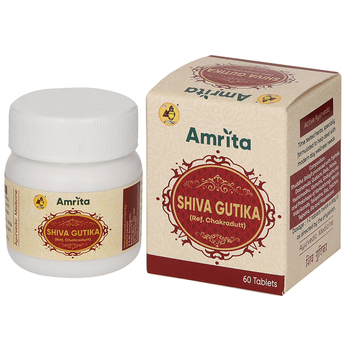 Amrita Shiva Gutika Tablet - Classic Derma