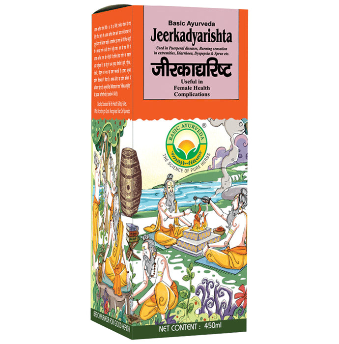 Basic Ayurveda Jeerkadyarishta - Classic Derma