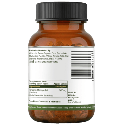 Anahatatva Organic Moringa Veg Tablet