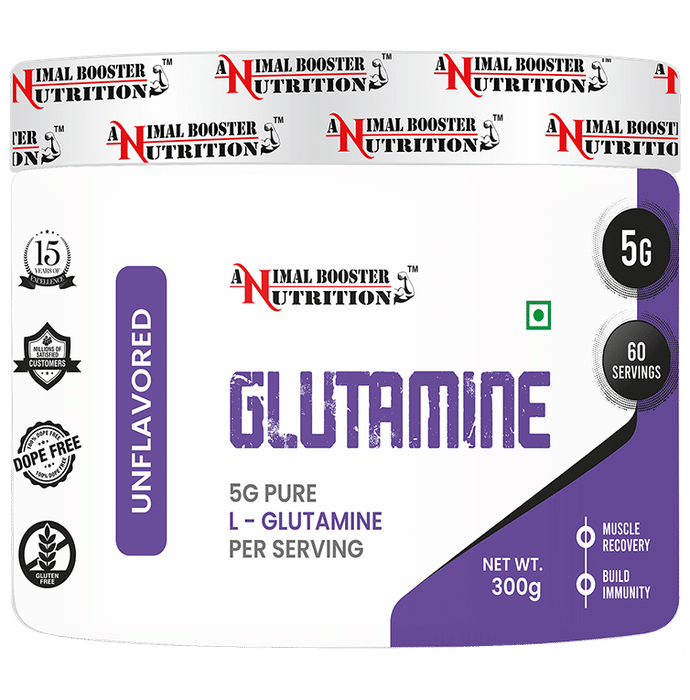 Animal Booster Nutrition Glutamine Powder Unflavored - Classic Derma