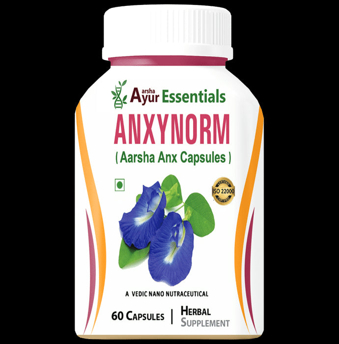 Aarsha Ayur Essentials Anxynorm Capsule - Classic Derma
