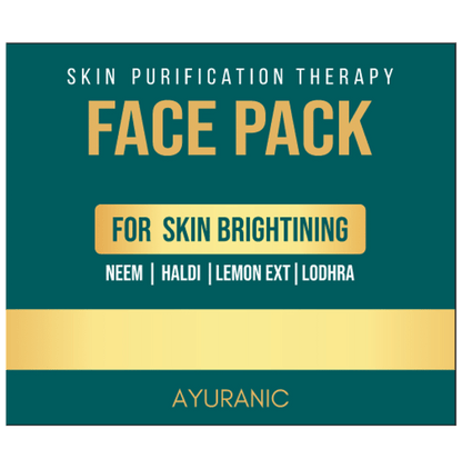 Ayuranic Face Pack for Skin Brightining - Classic Derma