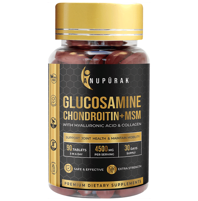 Anupurak Glucosamine Chondroitin+MSM Tablet (90 Each) - Classic Derma