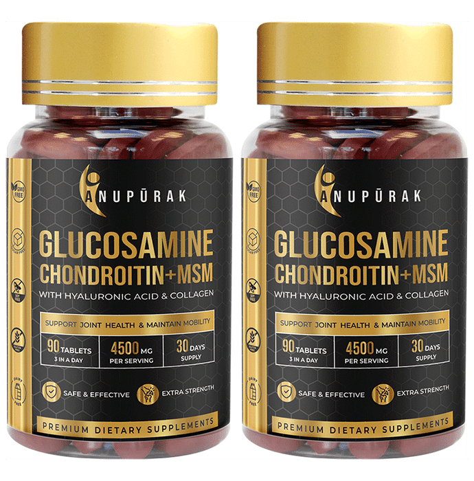 Anupurak Glucosamine Chondroitin+MSM Tablet (90 Each) - Classic Derma