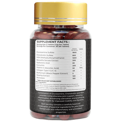 Anupurak Glucosamine Chondroitin+MSM Tablet (90 Each)