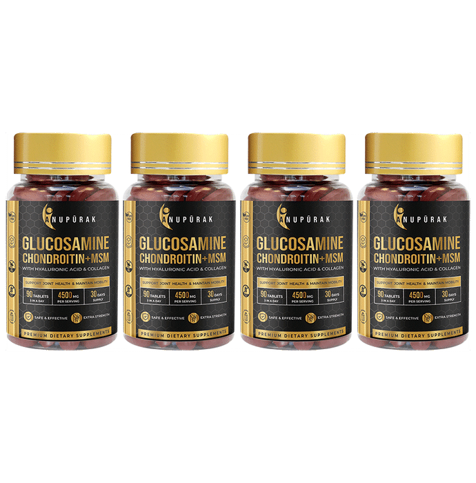Anupurak Glucosamine Chondroitin+MSM Tablet (90 Each) - Classic Derma