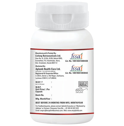 Aplomb Rest -O- Calm (Ashwagandha+ Melatonin) Veg Capsule