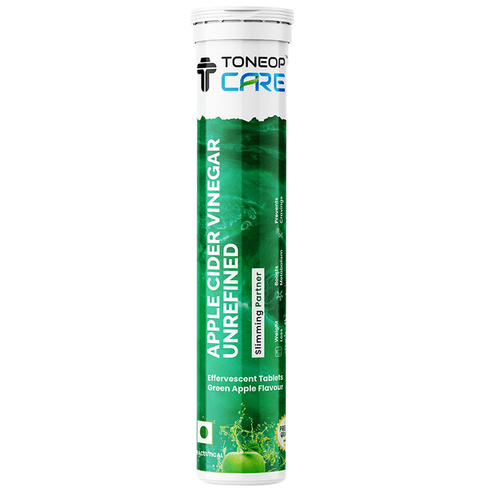 ToneOp Care Effervescent Tablet Apple Cider Vinegar Green Apple - Classic Derma
